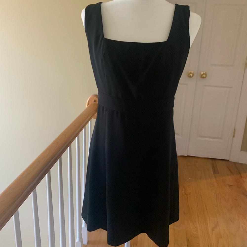 Vintage black overall dress
